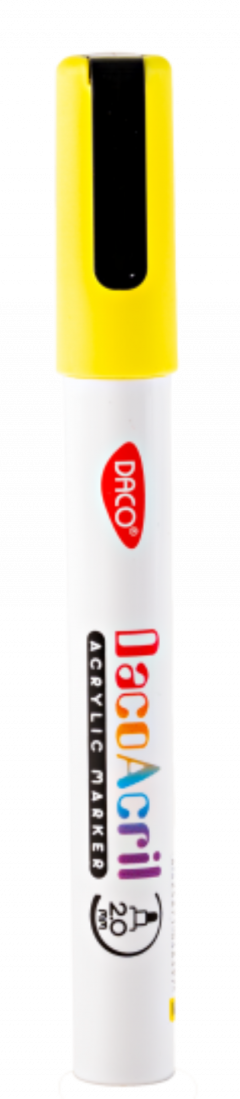 Marker acrilic - Galben fluorescent