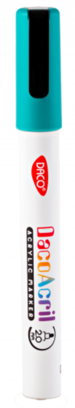Marker acrilic - Verde-Turcoaz