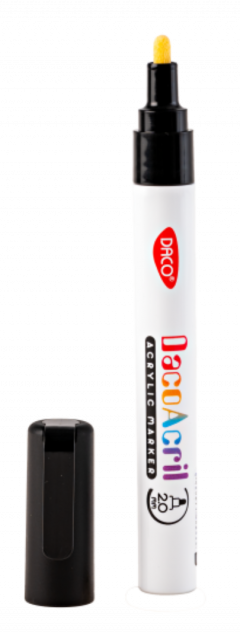 Marker acrilic - Negru