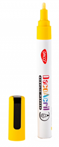 Marker acrilic - Galben