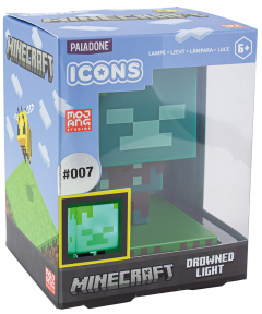 Lampa de veghe - Minecraft - Drowned Zombie