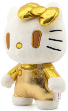 Figurina de plus - Hello Kitty, Golden Edition