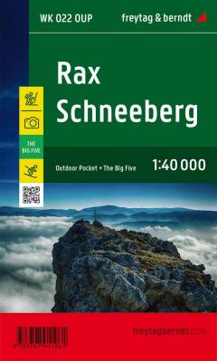 Rax - Schneeberg Hiking + Leisure Map 1:40 000