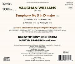 Vaughan Williams: Symphony No. 5 & Scenes from Pilgrim's Progress