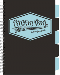 Caiet cu spirala si separatoare - Pukka Pad Project Book - A4, Matematica