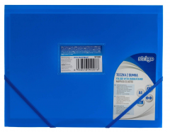 Mapa - Strigo A4 cu elastic - Albastru