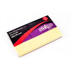 Notite adezive - Strigo - Galben Pastel 12.5x7.5cm