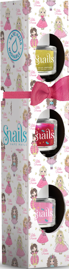Set 3 flacoane lac de unghii pentru copii - Little Princess