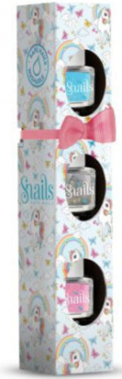 Set 3 lac de unghii pentru copii - Rainbow