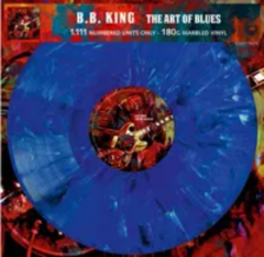 The Art of Blues - Blue Marbled Coloured