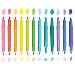 Set 12 carioci pastelate - Duble