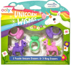 Set 5 radiere parfumate - Unicorn