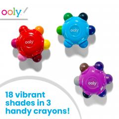 Set 3 creioane cerate colorate