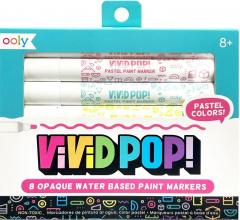 Set 8 carioci cu vopsea - Vivid Pop!