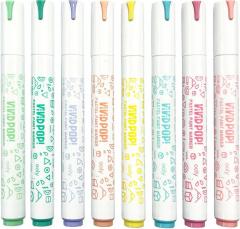 Set 8 carioci cu vopsea - Vivid Pop!