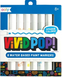 Set 8 carioci cu vopsea - Vivid Pop!