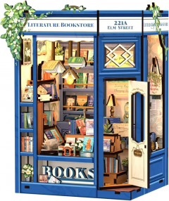 Puzzle 3D 186 piese - Cotor de carte - Literature Bookstore