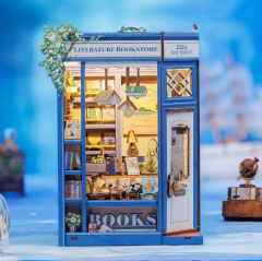 Puzzle 3D 186 piese - Cotor de carte - Literature Bookstore