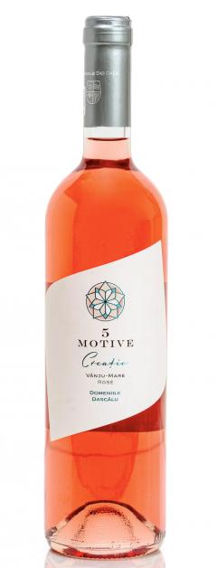 Vin rose - 5 Motive - Cabernet Sauvignon, demidulce, 2024