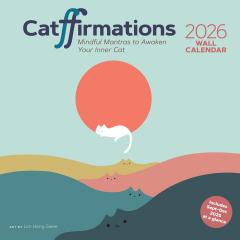 Calendar de perete - Ianuarie 2026 - Decembrie 2026 - Catffirmations