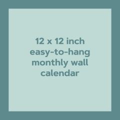 Calendar de perete - Ianuarie 2026 - Decembrie 2026 - Catffirmations