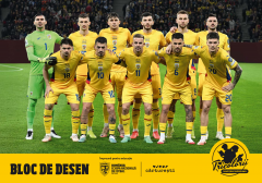 Bloc desen A4 (15 file) - Echipa Nationala de Fotbal a Romaniei