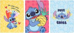 Set 3 caiete - Disney - Lilo & Stitch - Tropical