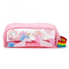 Penar etui - Unicorn Magic Clear Window