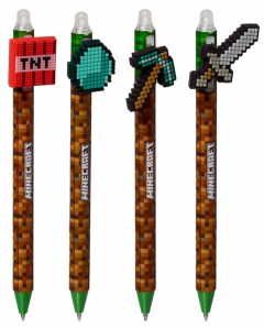 Pix cu stergere si topper Minecraft Tools (mai multe modele, pret pe bucata)