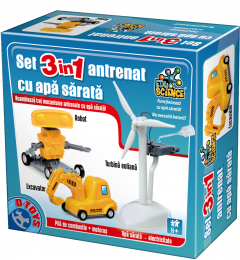 Joc educativ - Set 3 in 1 antrenat cu apa sarata