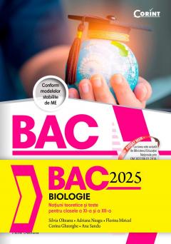 Bacalaureat 2025. Biologie. Notiuni teoretice si teste pentru clasele a XI-a si a XII-a, editia a II-a