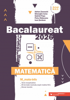 Bacalaureat 2026. Matematica (Mate-Info)
