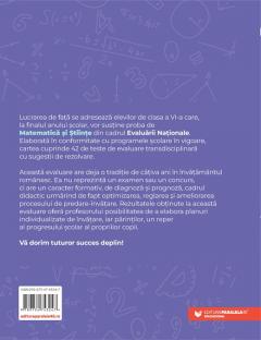 Evaluarea Nationala 2026. Clasa a VI-a. Matematica si Stiinte