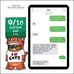 Calendar 2026 - Texts from Dog
