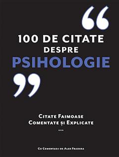 100 de citate despre psihologie