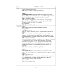 Suport metodic pentru planificarea activitatilor in gradinita. Grupa mare