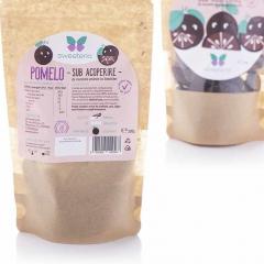 Pomelo invelit in ciocolata amaruie (fara zahar, vegan ) - Sweeteria, 200g 