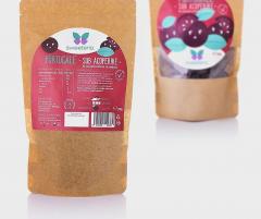 Felii de portocale invelite in ciocolata neagra cu stevia (fara zahar) - Sweeteria, 200g