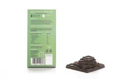 Ciocolata amaruie cu menta si lamaie cu Stevia - Sweeteria herbs, 100g