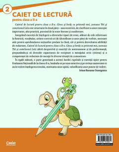 Caiet de lectura pentru clasa a II-a