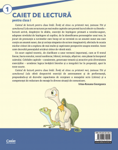 Caiet de lectura pentru clasa I