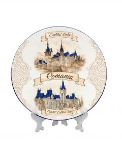 Farfurie decor - Romania, a Story to Tell - Castele din Romania