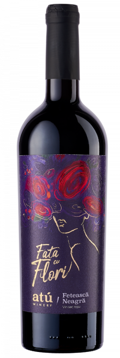 Vin rosu - Fata cu Flori - Feteasca Neagra, sec, 2021