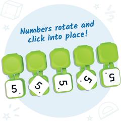 Set clipsuri senzoriale - Invata numerele