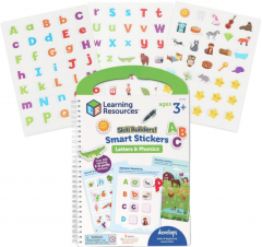 Set activitati educative cu abtibilduri - Litere si sunete (engleza)