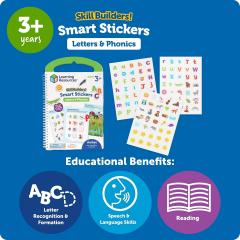 Set activitati educative cu abtibilduri - Litere si sunete (engleza)