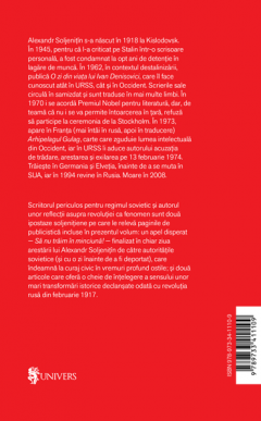 Revolutie si minciuna