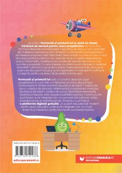 Portocala si prietenii lui te ajuta sa citesti - Carticica de lectura pentru clasa pregatitoare