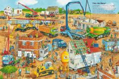 Bagger, Kran und Tunnelbau