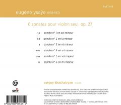 VI Sonatas (Digipack)